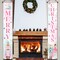 Nut-cracker Christmas Porch Sign Banner Decoration,Merry Christmas Supplies Pink Christmas Nut-cracker Door Hanging Banner for 2023 Winter Xmas Front Door Welcome Decoration